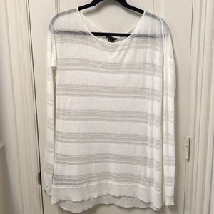 White Sheer Theory Top 🏖☀️